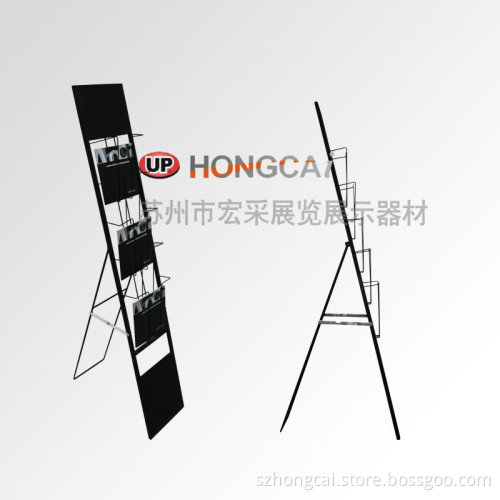 Easy To Assemble Factory Supply Book Display Stand